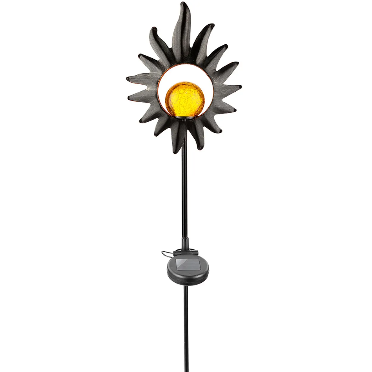 LED-Solar-Vintage Leuchte - Blume