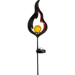 LED-Solar-Vintage Leuchte - Flamme