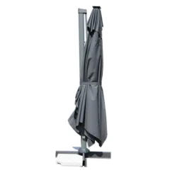 LED Sonnenschirm DIARO - 400 x 300 cm Ohne Schirmständer