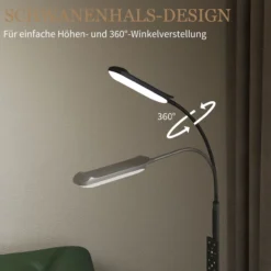 LED Stehlampe Dimmbar Stehleuchte mit Fernbedienung & Touch-Steuerung