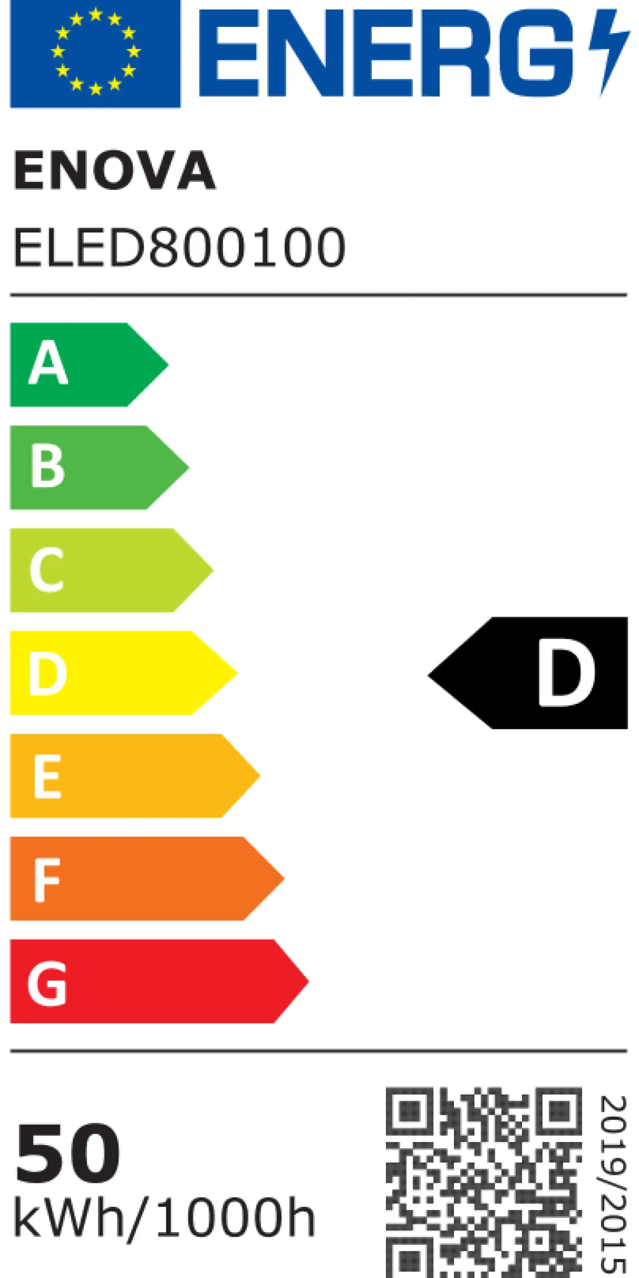 LED-Straßenleuchte, 50 W