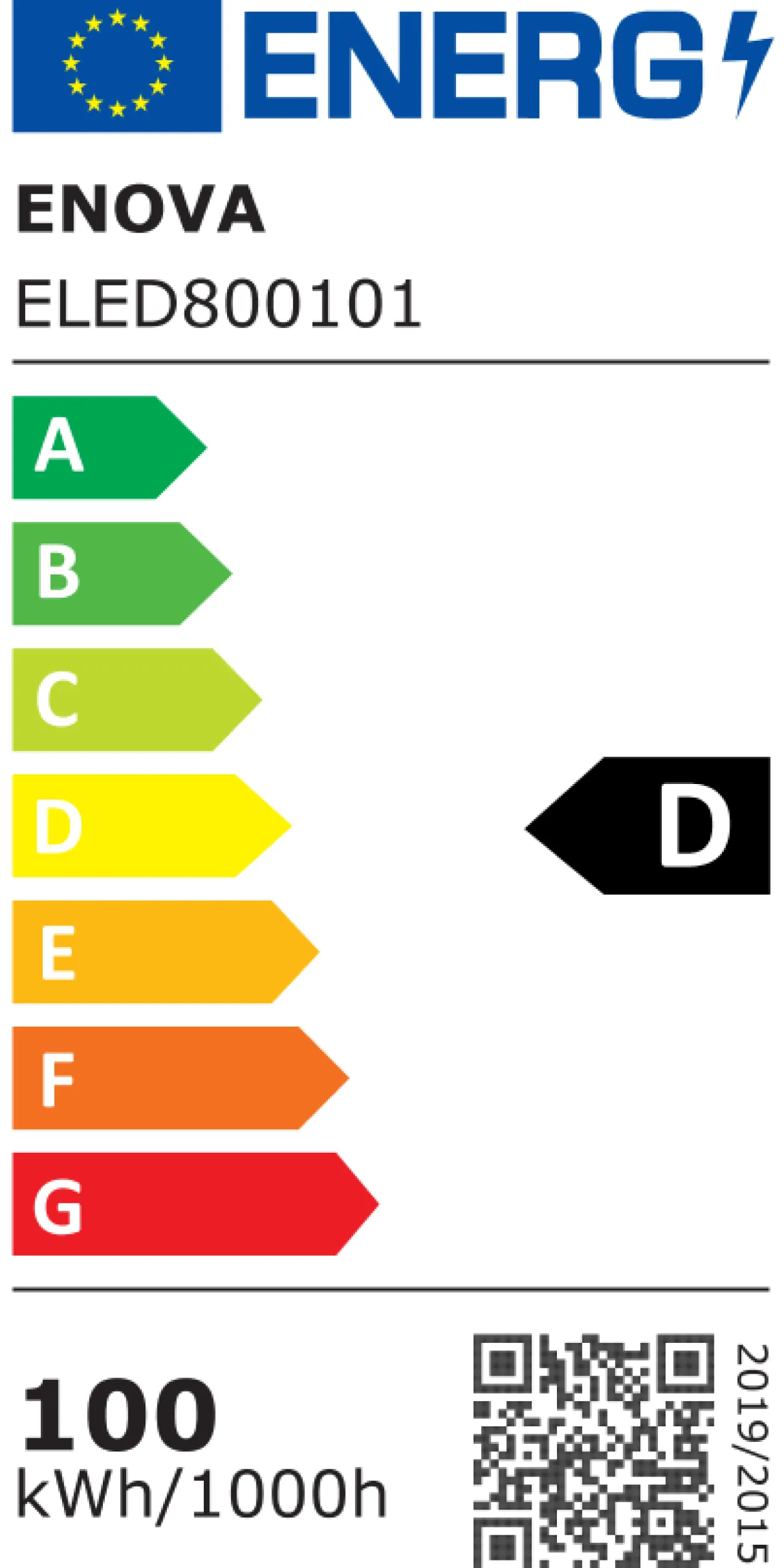 LED-Straßenleuchte, 100 W