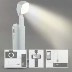 LED Taschenlampe mit Powerbank 3W