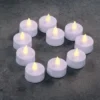 LED Teelichter, 10er - Warmweiß