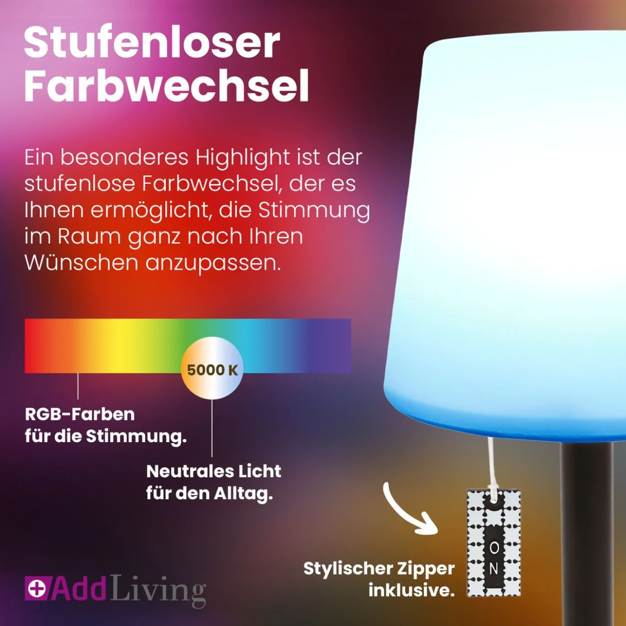 LED Tischlampe AddLiving Table Light