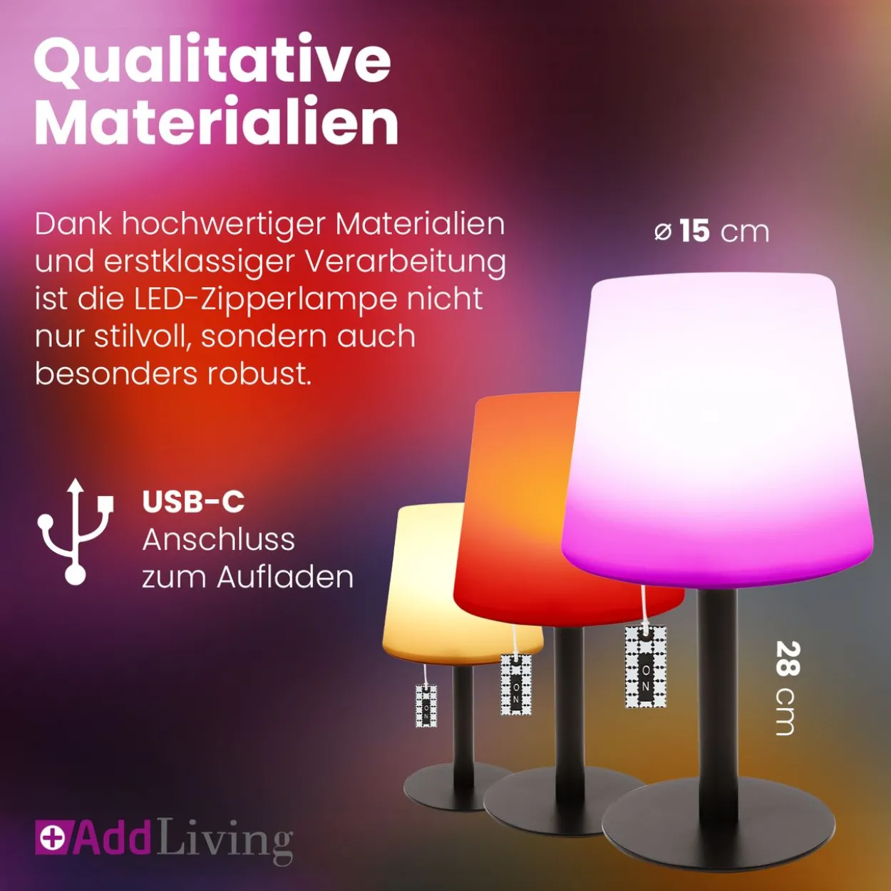 LED Tischlampe AddLiving Table Light