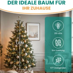 LED Weihnachtsbaum Bontree Tanne 180 cm