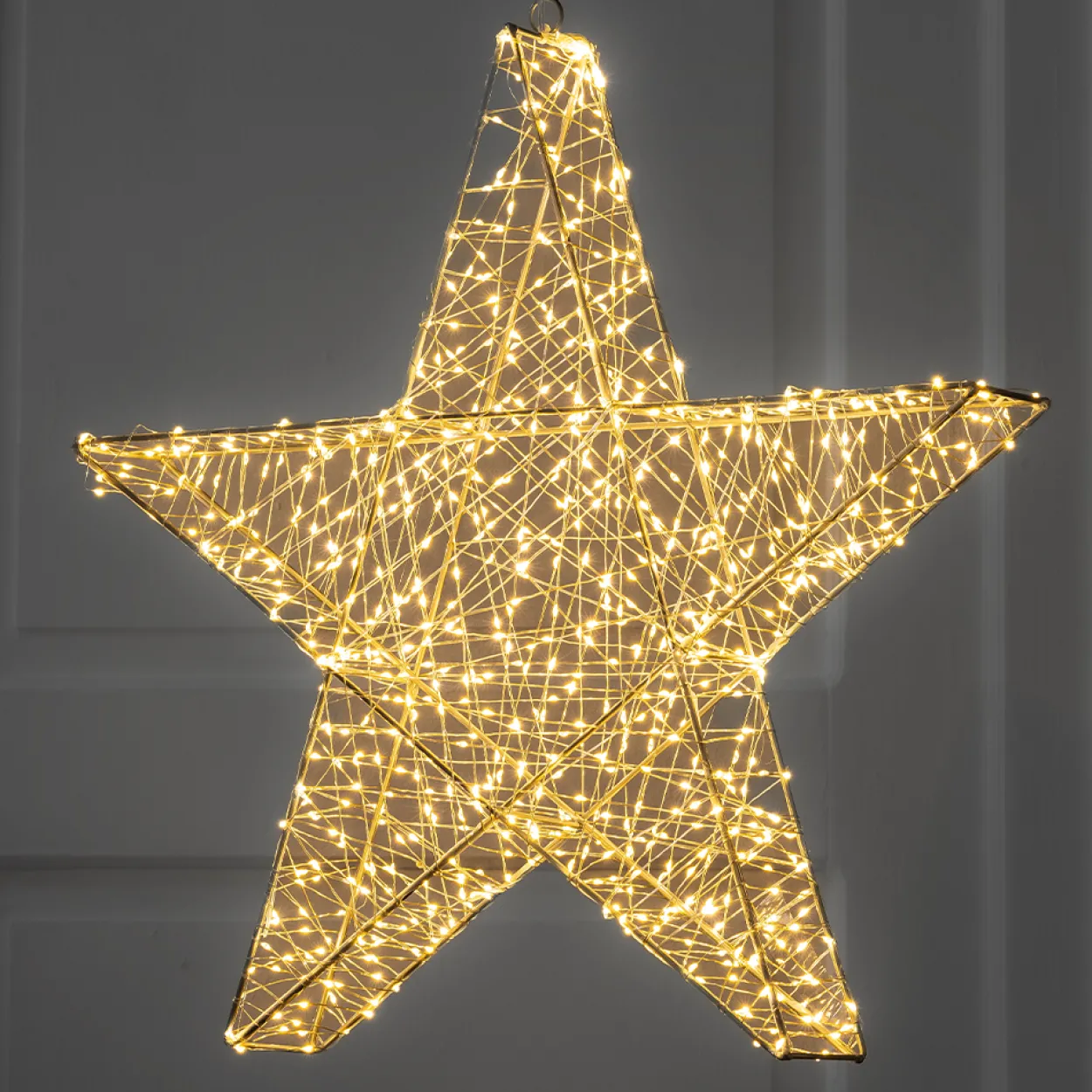 LED-Weihnachtsstern, ca. 50 x 50 x 7 cm