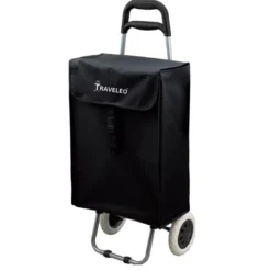 45 L Einkauf Trolley Einkaufswagen Shopping Trolley Tasche Aluminium Stabil