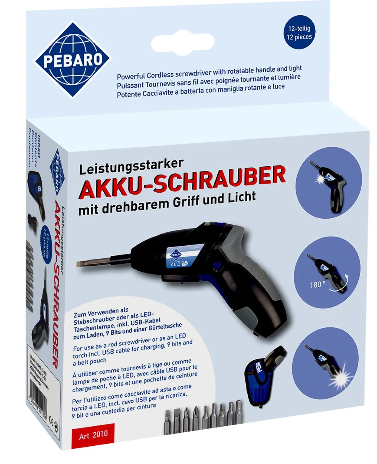 Leistungsstarker Akkuschrauber