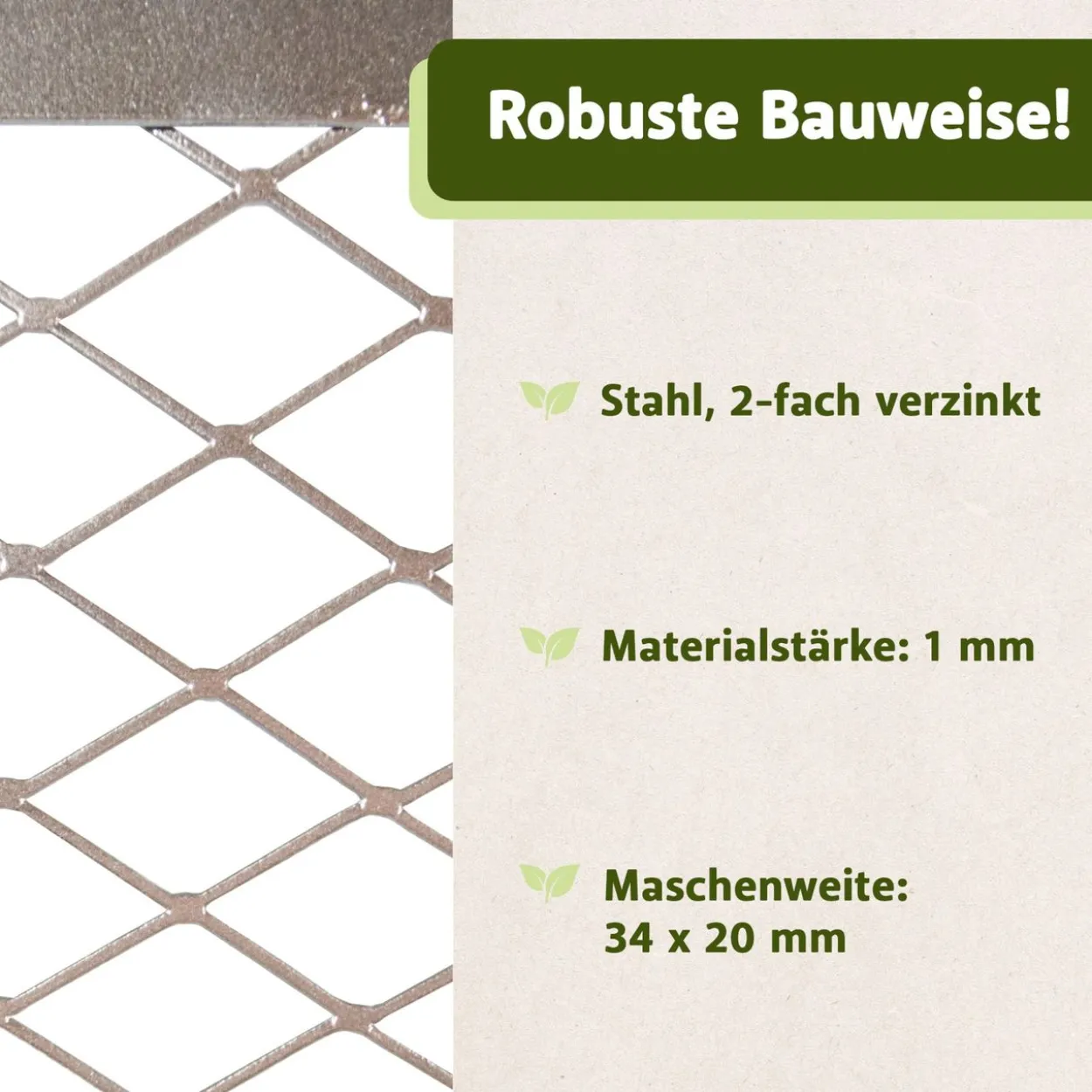 Lemodo Komposter mit Bodengitter, 750 Liter Volumen, Metallkomposter