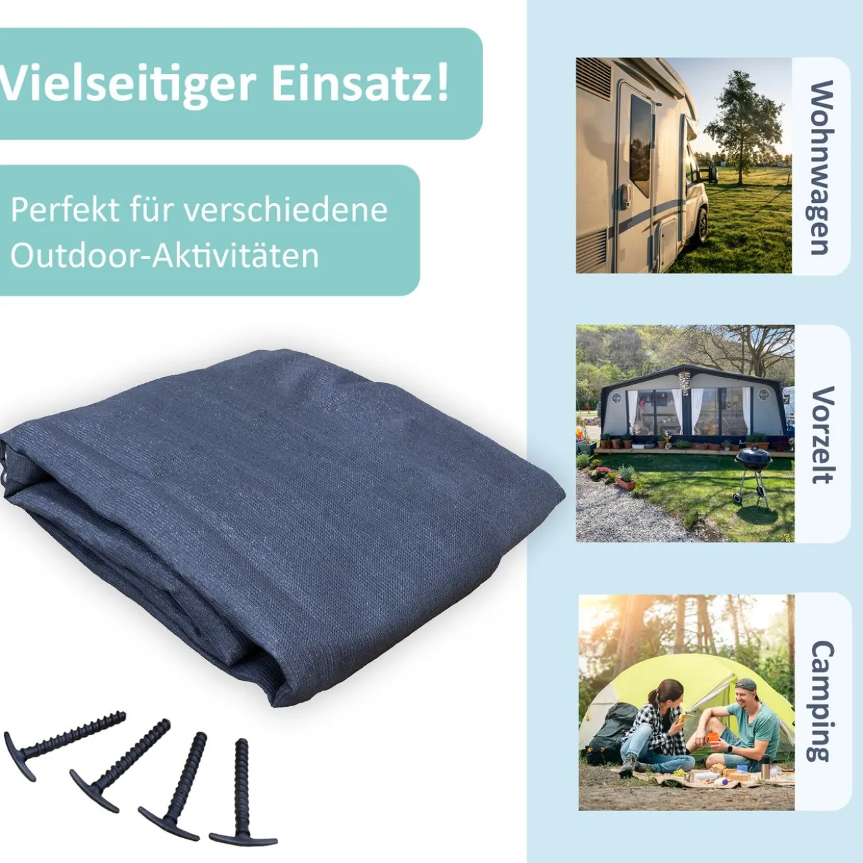 Lemodo Vorzeltteppich, Zeltteppich