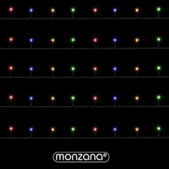 Lichterkette 200 LED 20m bunt