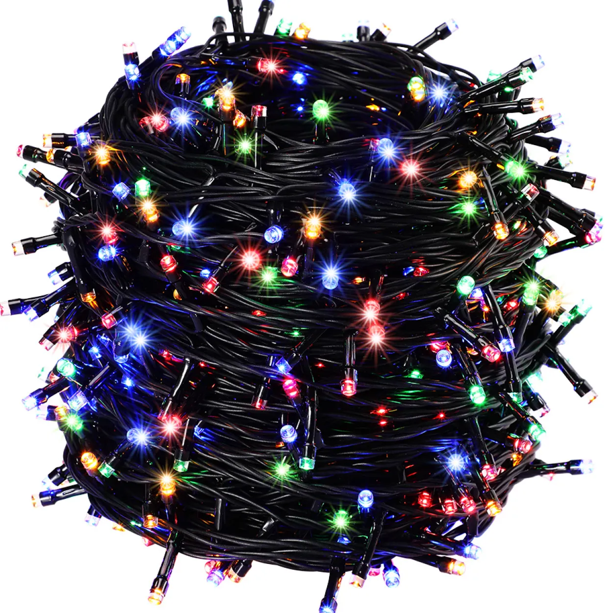 Lichterkette 200 LED 20m bunt