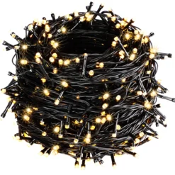 Lichterkette 400 LED 40m warm weiß