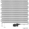 Lichterkette 600 LED 60m warm weiß