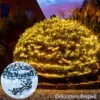 Lichterkette 20 m mit 1000 LEDs, Kaltweiß