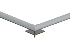 Lichtschachtabdeckung mit Edelstahlgewebe 60x120cm
