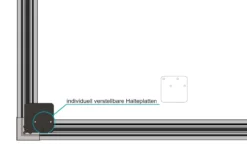 Lichtschachtabdeckung mit Edelstahlgewebe 60x120cm