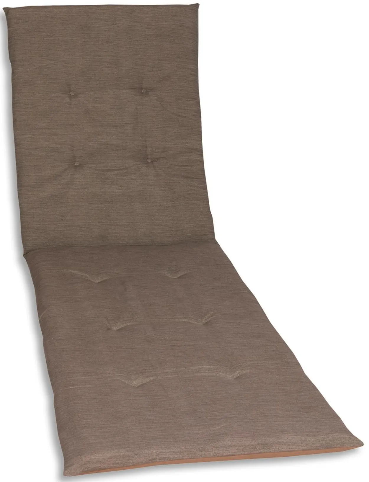 Liegenauflage Uni taupe