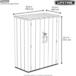 Lifetime Geräte- & Aufbewahrungsschrank