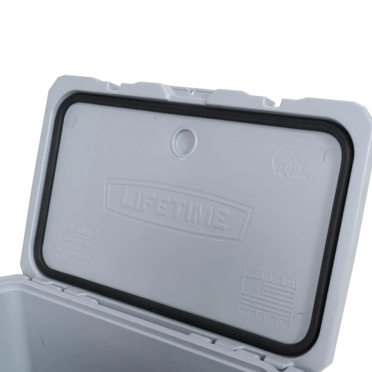 Lifetime Kühlbox 73 Liter Volumen grau