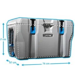 Lifetime Kühlbox 73 Liter Volumen grau