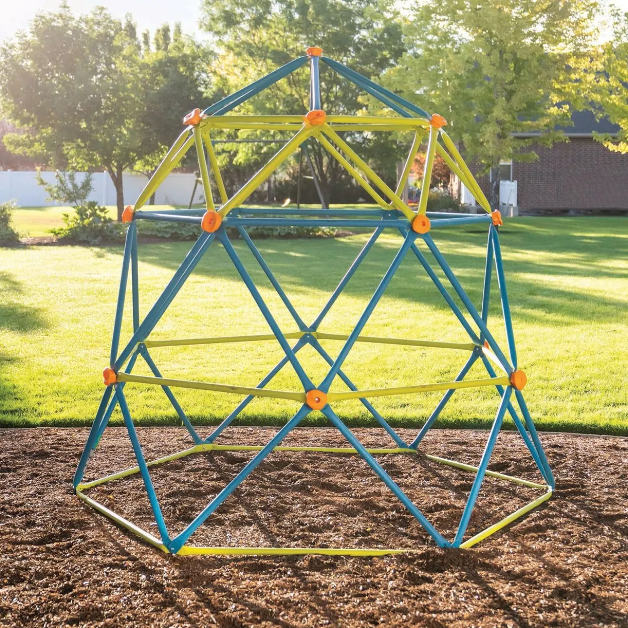 Lifetime Kletterturm Geodome blau/lime