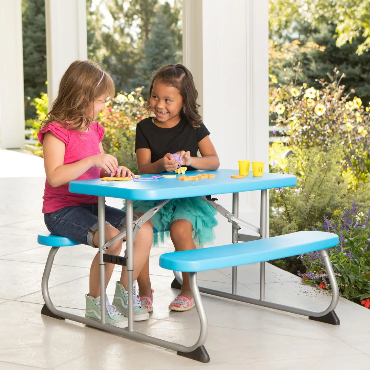 Lifetime Picknickgarnitur Kids blau