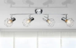 Lighting - XARA I - Strahler Metall verchromt, 4x E14