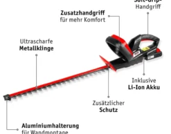 Li-Ion- Akku- Heckenschere 20 V