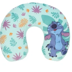 Lilo & Stitch Reisekopfkissen Nackenkissen für unterwegs kleines Kopfkissen Motiv 1