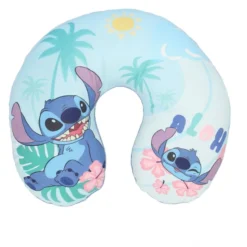 Lilo & Stitch Reisekopfkissen Nackenkissen für unterwegs kleines Kopfkissen Motiv 2