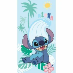 Lilo & Stitch Strandhandtuch Kinderhandtuch Baumwolle Strandtuch für Kinder 70x140 cm
