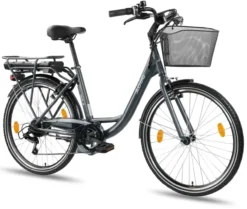 LLobe 26" City E-Bike Mando anthrazit