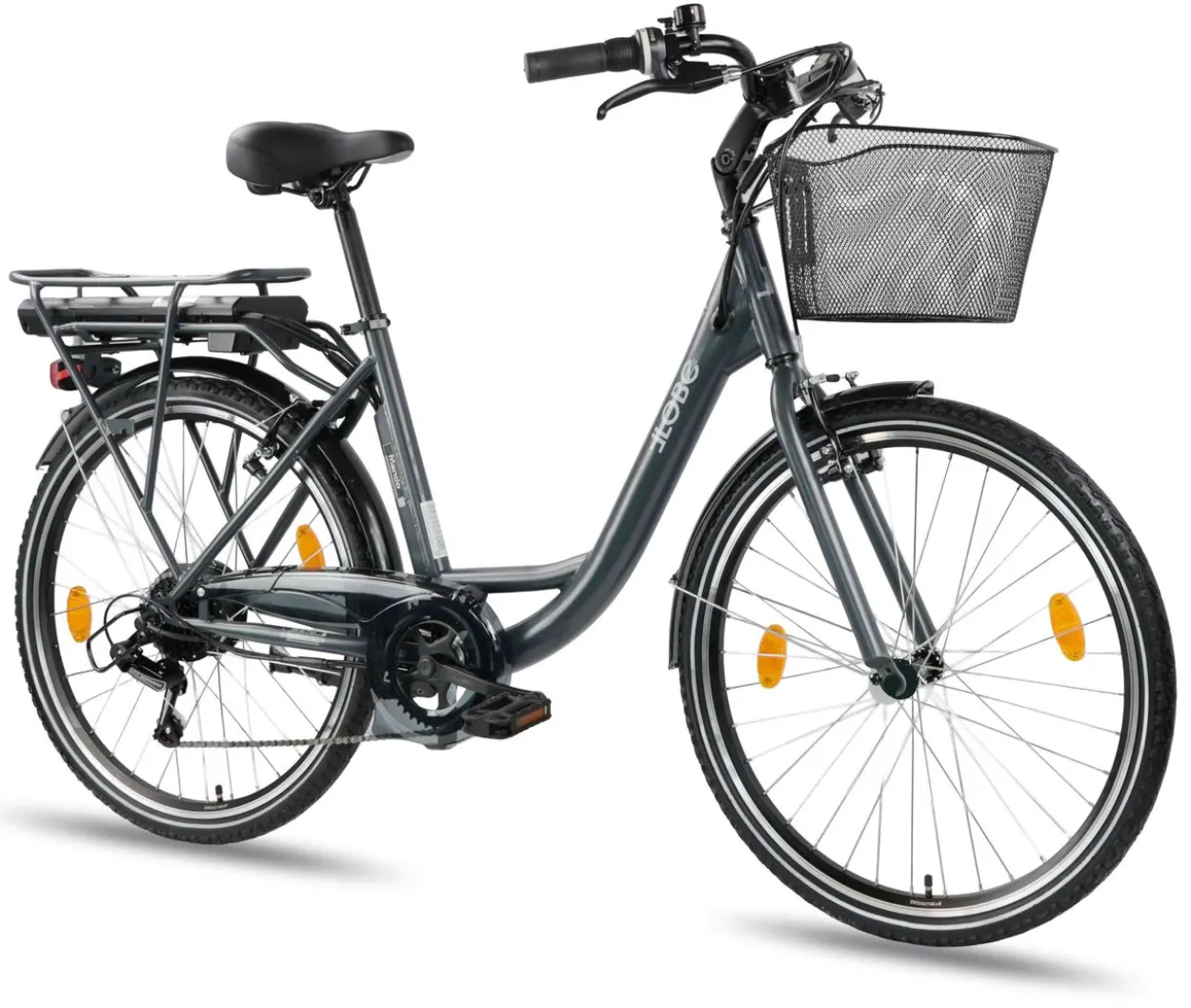 LLobe 26" City E-Bike Mando anthrazit