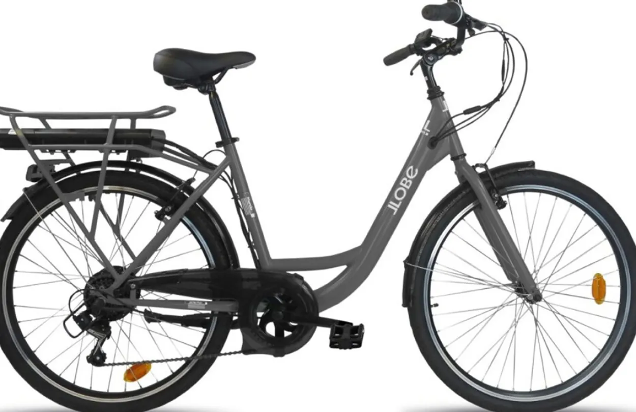 LLobe 26" City E-Bike Mando anthrazit