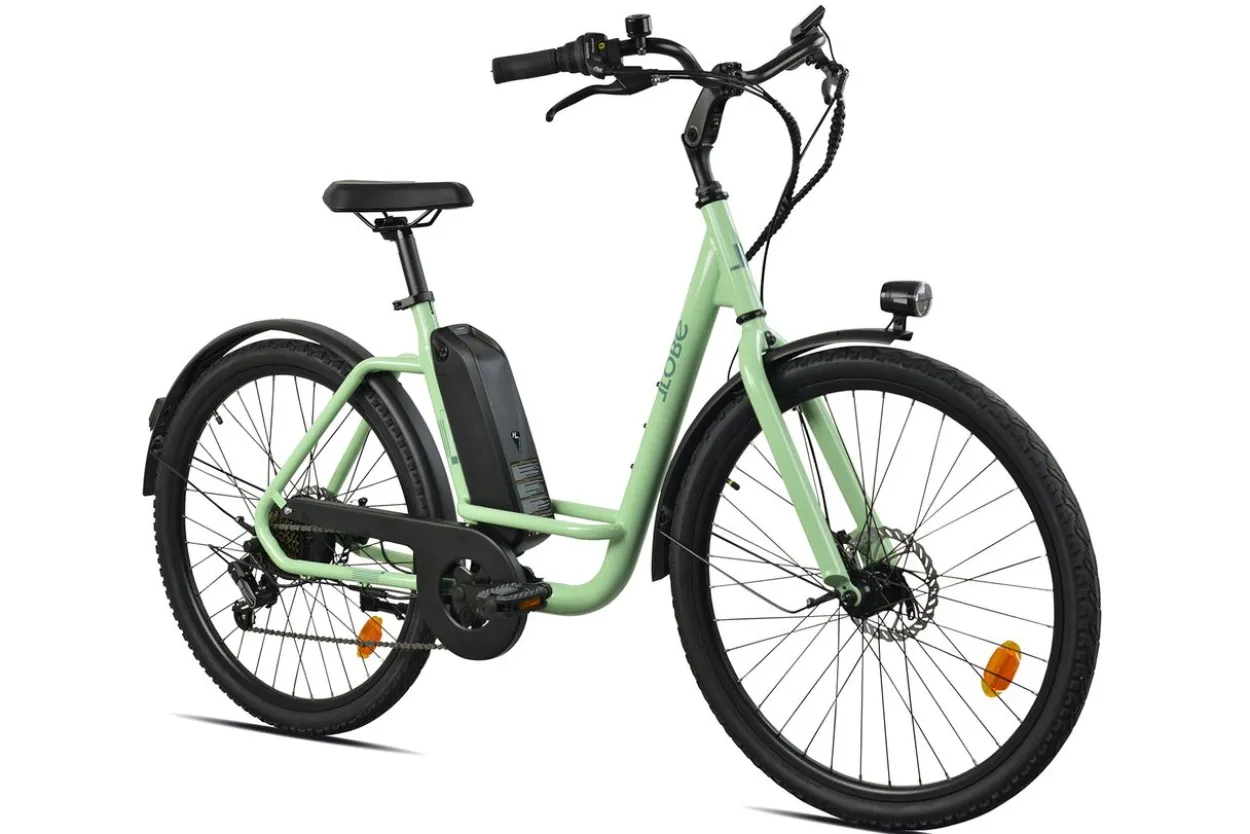 LLobe City E-Bike 26" Town Compact grün