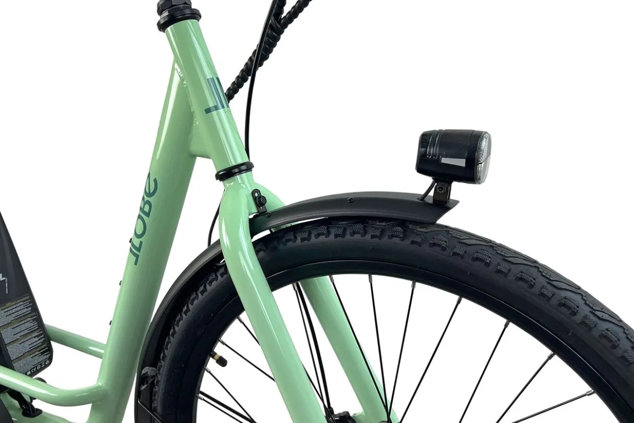 LLobe City E-Bike 26" Town Compact grün