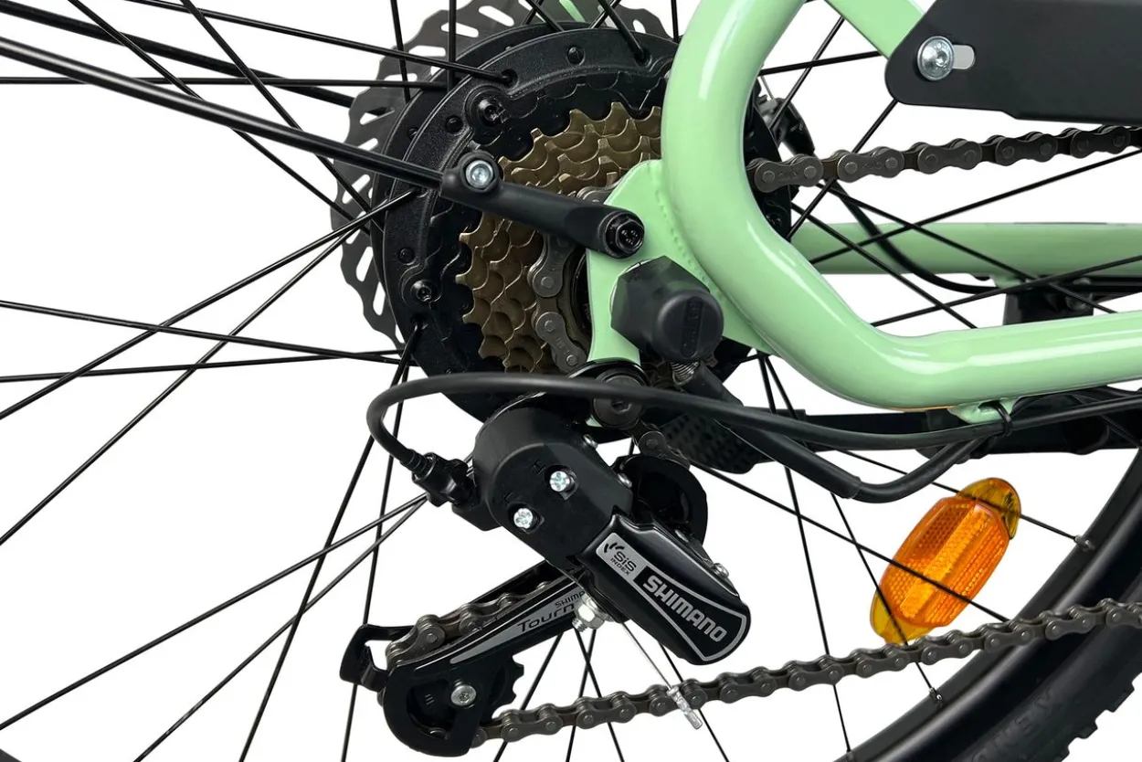 LLobe City E-Bike 26" Town Compact grün