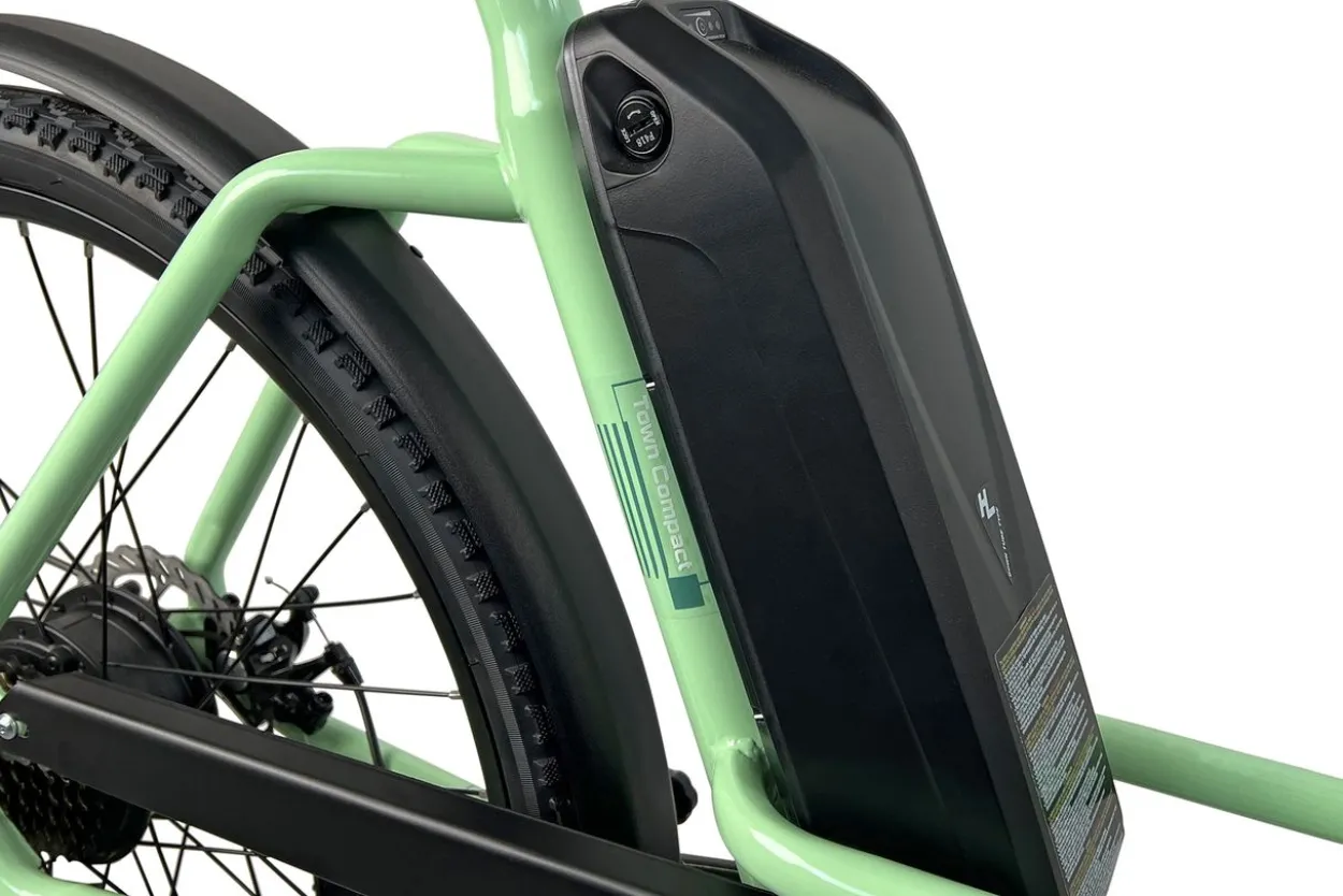 LLobe City E-Bike 26" Town Compact grün