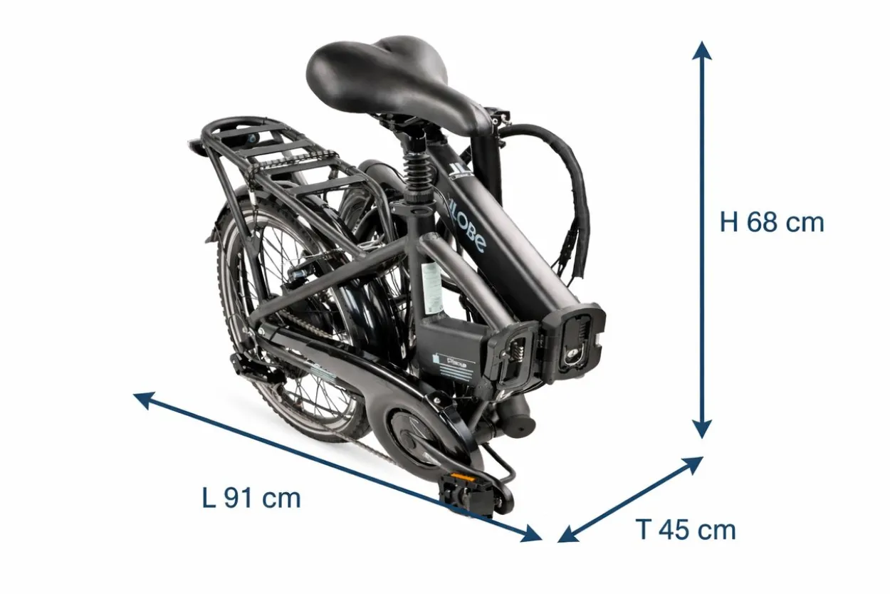 LLobe 20" Falt E-Bike Plexa