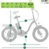 LLobe 20" Falt Fat E-Bike Terrain grau