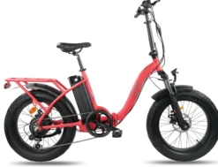 LLobe 20" Falt Fat E-Bike Terrain rot