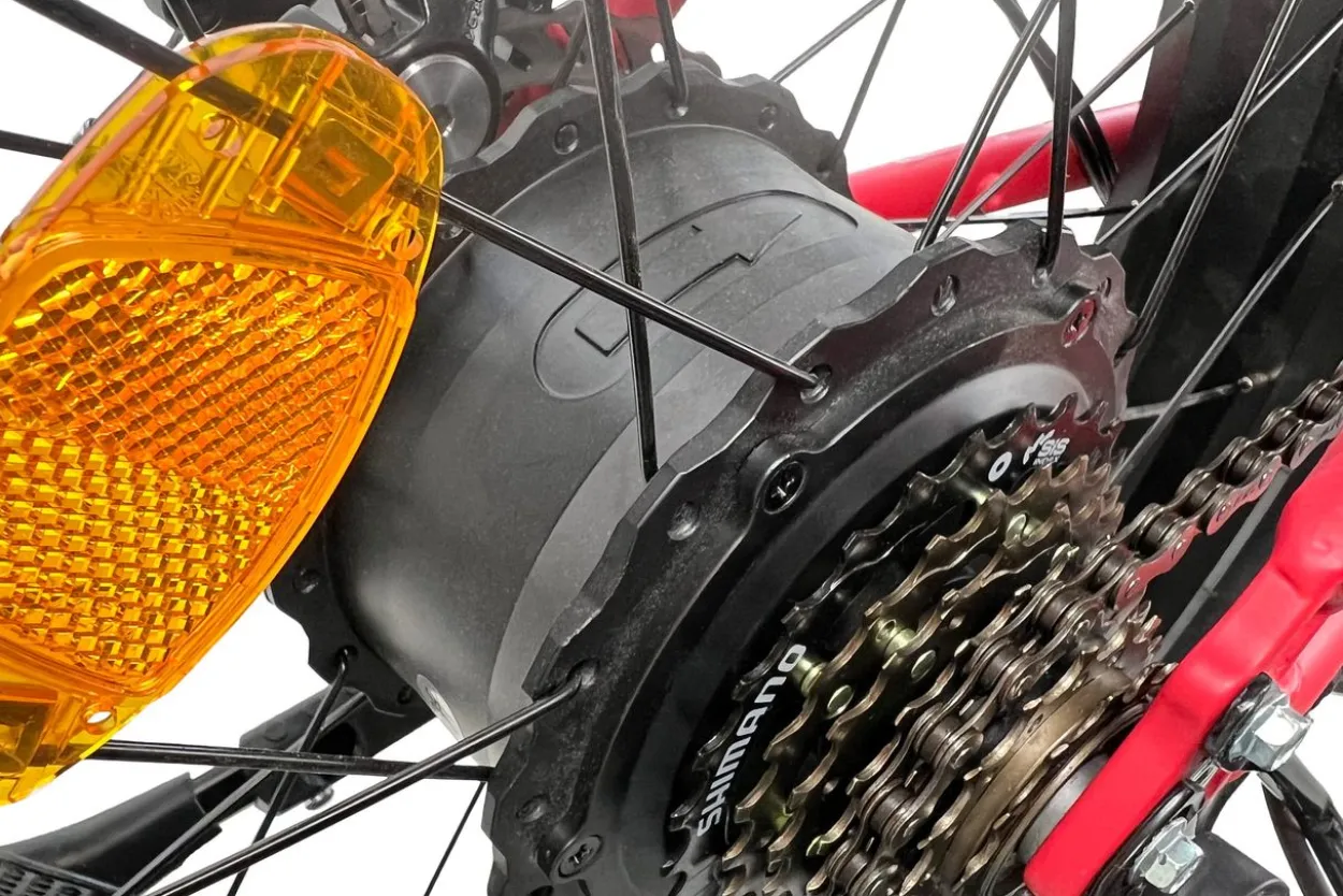 LLobe 20" Falt Fat E-Bike Terrain rot