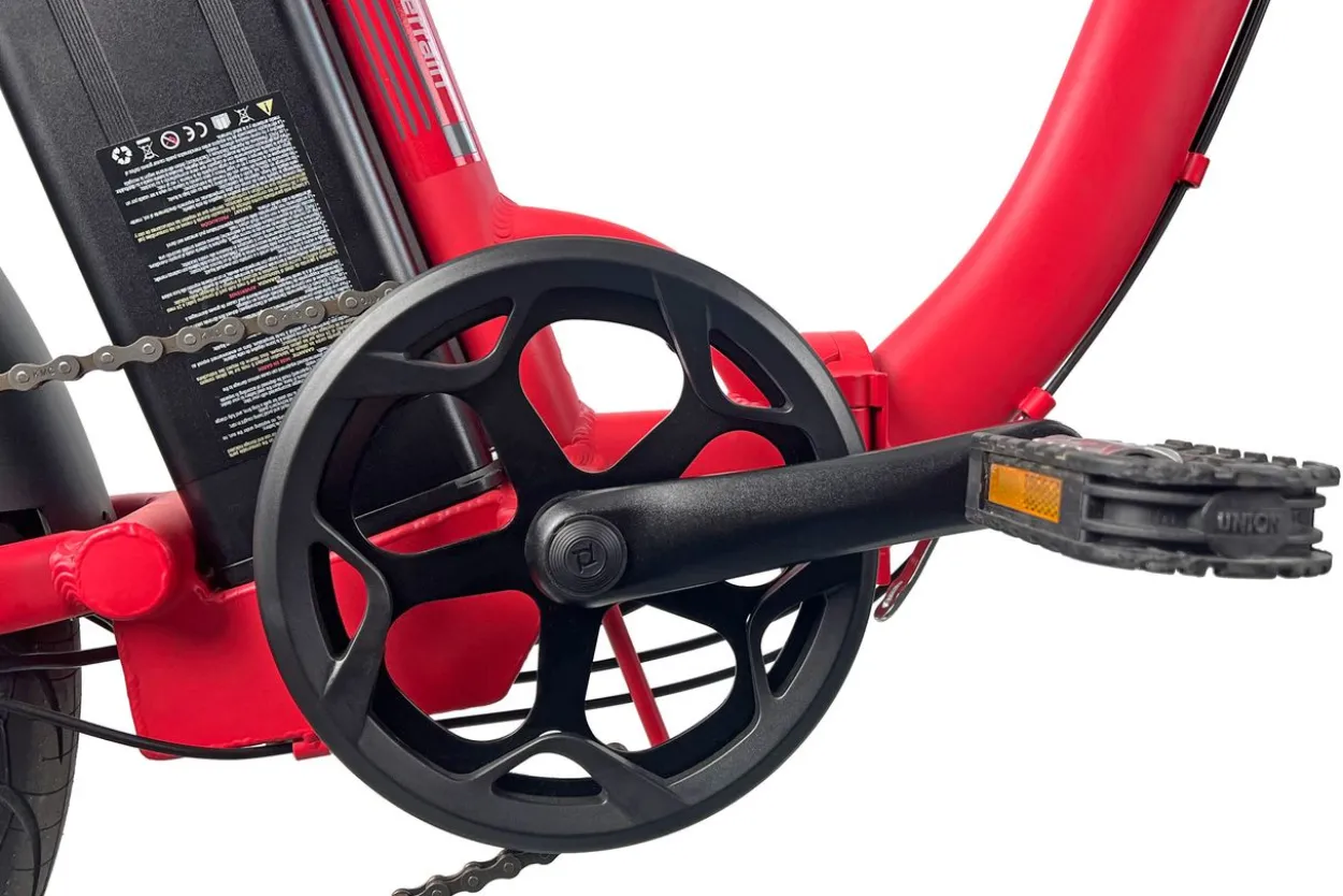 LLobe 20" Falt Fat E-Bike Terrain rot