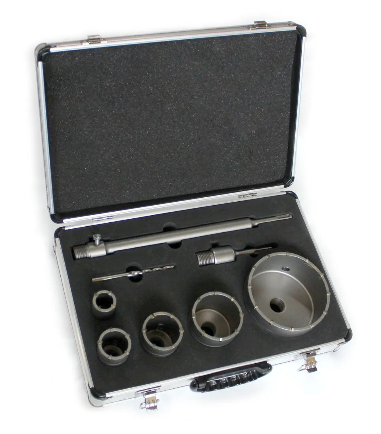Lochbohrer Bohrkronen SDS Plus 30-110mm 8 tlg. Set