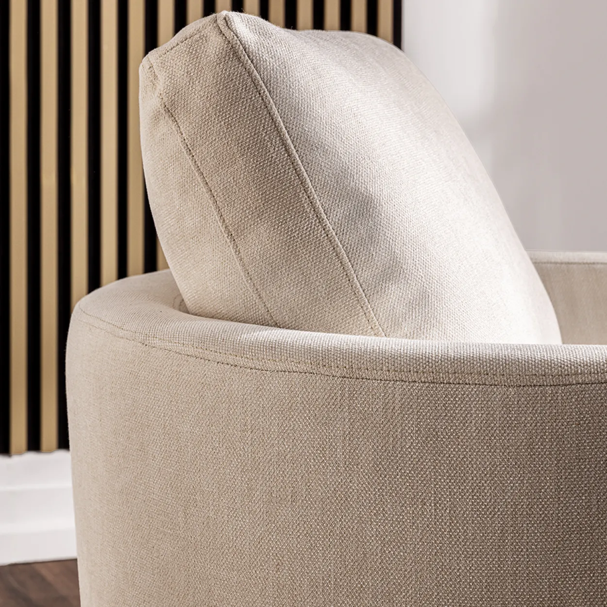 Loungesessel, ca. 87 x 81 x 81 cm - Beige