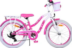 Lovely Kinderfahrrad - Mädchen - 20 Zoll - Rosa - 6 Gänge