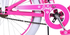 Lovely Kinderfahrrad - Mädchen - 20 Zoll - Rosa Zwei Handbremsen